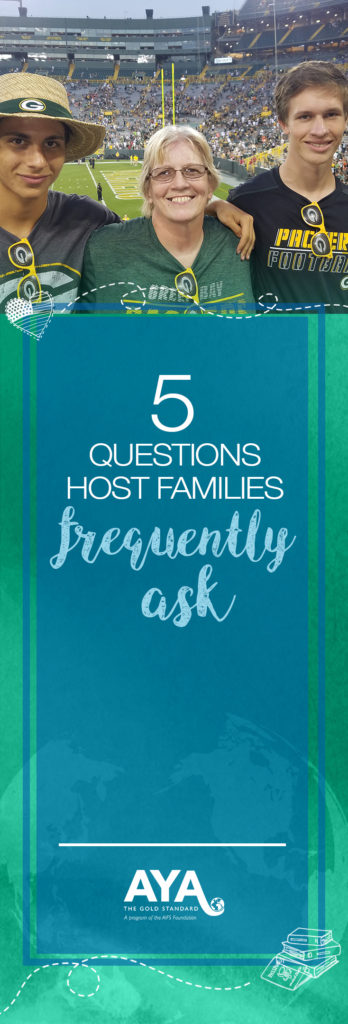 5 Questions Host Families Frequently Ask - and Answers | Academic Year in America (AYA)
