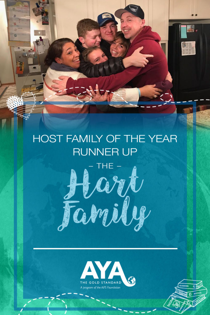 Introducing the Runner-Up for the Academic Year in America (AYA) Host Family of the Year for 2018-19