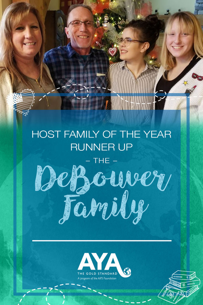 Introducing the Runner-Up for the Academic Year in America (AYA) Host Family of the Year for 2018-19