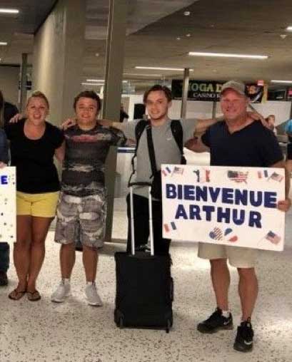 French AYA Exchange Student Arthur Has a Fantastic Year with the D'Arcy Family | Academic Year in America