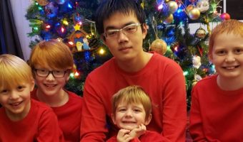 Family hosting an exchange student during the holidays | Academic Year in America (AYA)