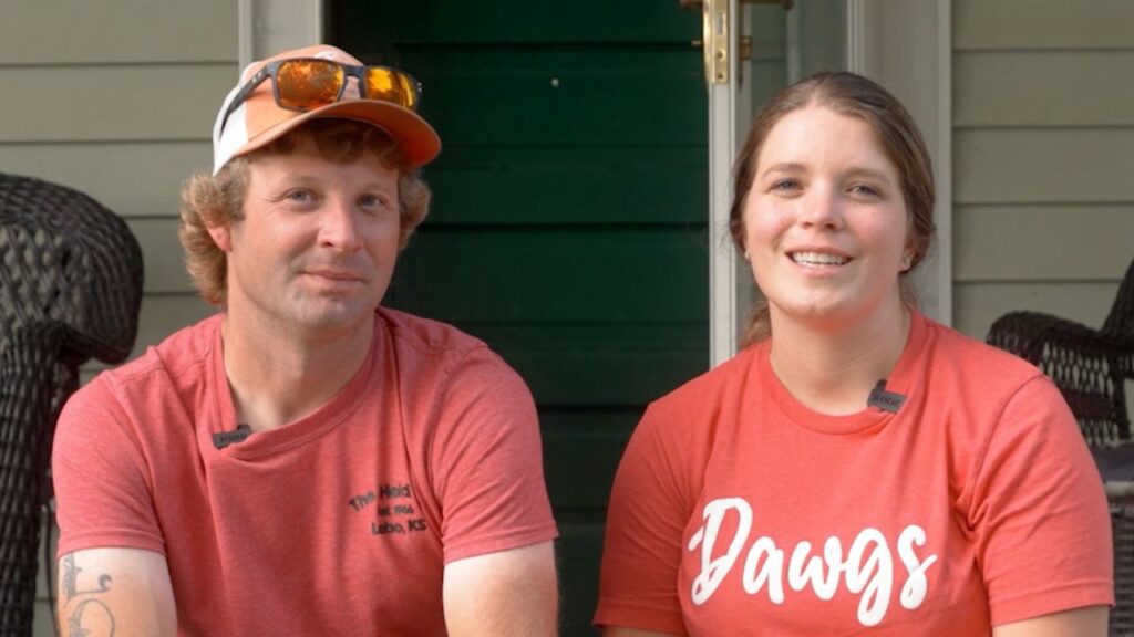 Host parents in Kansas, Chris and Shelby