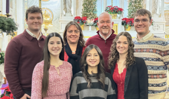The Bell family AYA host family runner up