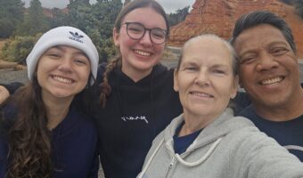 Isabela from Brazil and Hannah from Germany hosted in Arizona