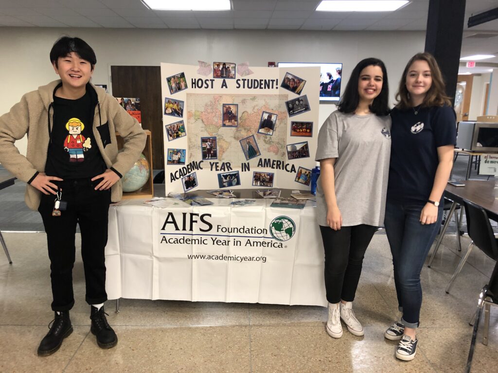 AYA exchange students