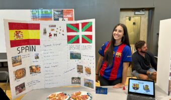 culture fair at elementary school